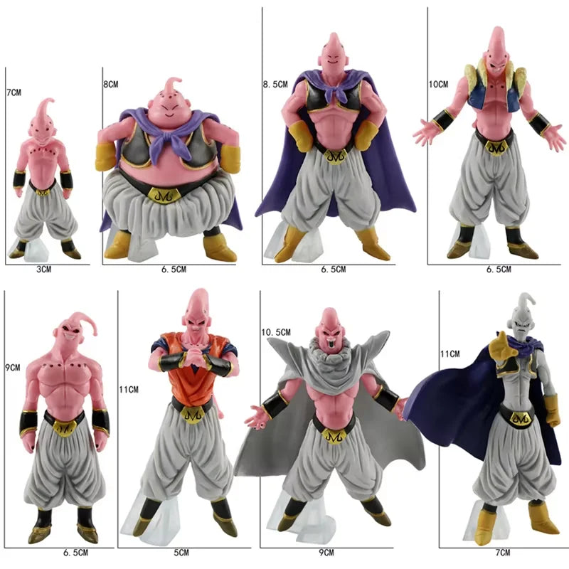Lot de 8 Majin Buu